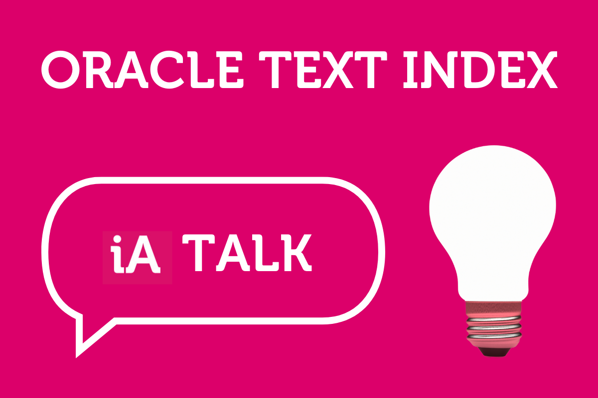 Oracle Text Index | C Managing the Oracle Text Index – IDOCTJ